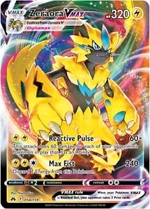 Pokemon - Zeraora VMAX 054159 - Crown Zenith - Ultra Rare Card