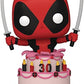 Funko POP Marvel Deadpool 30th - Deadpool in Cake Pop Vinyl Figure Bundled with