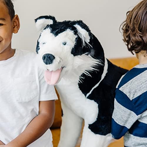 Melissa & Doug Melissa Doug Giant Siberian Husky - Lifelike Stuffed Animal Dog over 2