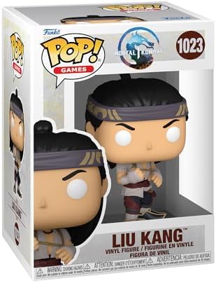 Funko POP Mortal Kombat 1- Liu Kang - God of Fire - Mortal Kombat Game Franchise - Collectable Vinyl Figure