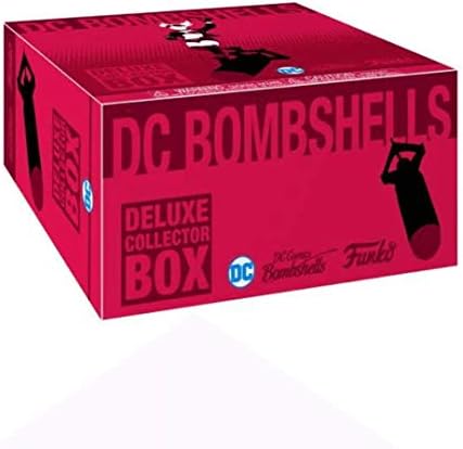 Funko DC Bombshell Deluxe Set Batman Bombshell POP