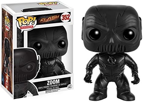Funko POP Flash TV Series - Zoom Funko Pop Vinyl Figure Bundled with Compatible Pop Box
