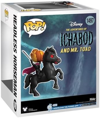 Funko POP Rides Deluxe Sleepy Hollow - Headless Horsemana - The Legend of Sleepy Hollow 1949 - Collectable Vinyl Figure