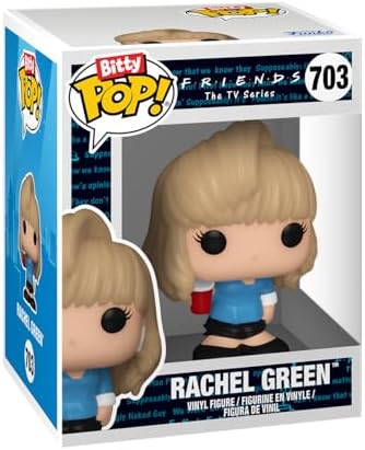 Funko Bitty POP Friends - 80's Rachel 4-Pack and A Surprise Mystery Mini Figure - 0.9