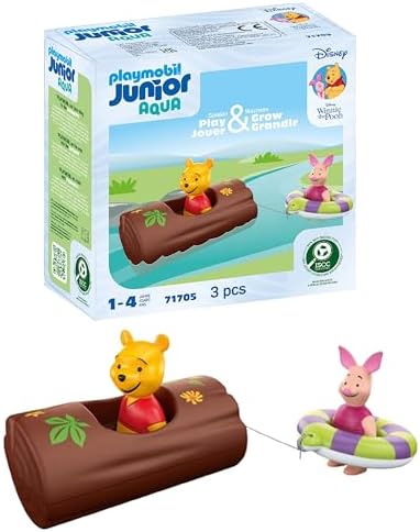 PLAYMOBIL Junior Disney Winnie The Pooh's Piglet's Water Adventure