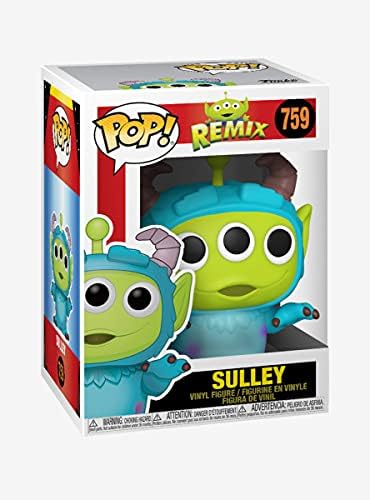 Funko Pop Disney Pixar Alien Remix - Sulley Multicolor 3.75 inches 48362