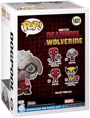 Funko POP Marvel Deadpool Wolverine - Dogpool - Collectable Vinyl Figure