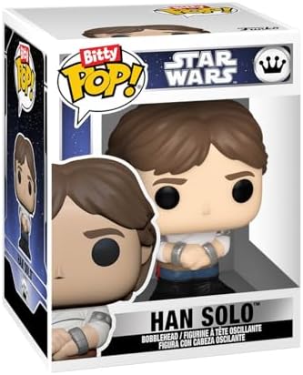 Funko Bitty POP SW - Han 4-Pack and A Surprise Mystery Mini Figure - 0.9 Inch 2.2 Cm -