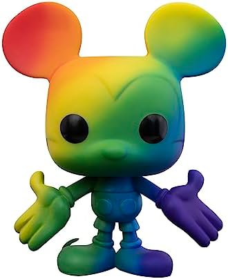 Funko POP Disney Pride - Mickey Mouse Rainbow 3.75 inches Multicolor