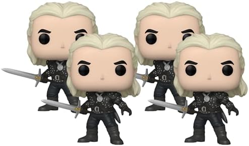 Funko POP Pop TV Witcher- Geralt with Chase Styles May Vary Multicolor Standard