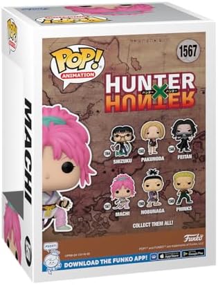 Funko POP Animation Hunter X Hunter - Machi Komacine - Hunter X Hunter HXH - Collectable Vinyl Figure