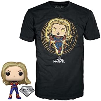 Funko Pop Pop and Tee Marvel - Captain Marvel L