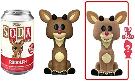 Funko Soda Rudolph The Red-Nosed Reindeer 4.25 Figure in a Can