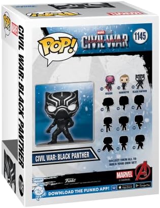 Funko Pop Marvel Captain America Civil War Build A Scene - Black Panther Amazon Figure 3