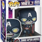 Funko Pop Marvel What If - Zombie Captain America Vinyl Bobblehead - Marvel What If - Collectable Vinyl Figure