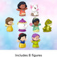 Fisher-Price Little People Toddler Disney Princess Set with 6 Character Figures for