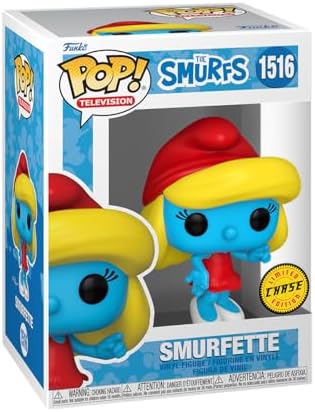Funko POP TV Smurfs - Smurfette - 16 Odds for Rare Chase Variant - Smurfs - Collectable Vinyl Figure