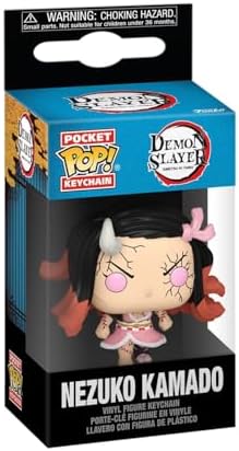 Funko POP Keychain DS - Nezuko Kamado - Demon Form - Demon Slayer Novelty Keyring -