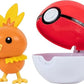 Pokemon Clip'n'Go Poke Balls - Firefly Pokeball Unisex Articulated Figure Standard