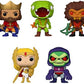 Funko Pop Set of 5 - Masters of The Universe Classic She-Ra Skeletor Terror wClaws