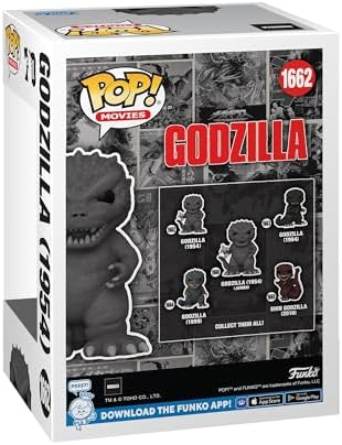 Funko POP Movies Godzilla 70th Anniversary - Godzilla 1984-16 Odds for Rare Chase Variant - Collectable Vinyl Figure