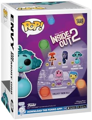 Funko POP Disney Inside Out 2 - Envy on Memory Orb - Collectable Vinyl Figure