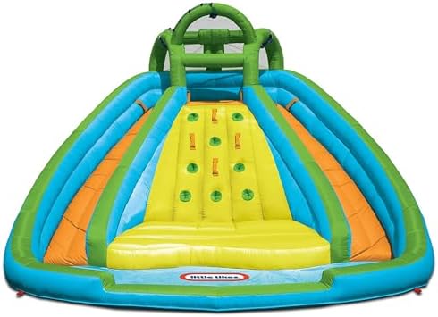 Little Tikes Rocky Mountain River Race Inflatable Slide Bouncer Multicolor 161.00''L x