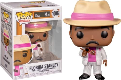 Funko Pop TV The Office - Florida Stanley Hudson Vinyl Figure Bundled with Compatible Pop