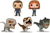 Funko Pop Movies Jurassic World 3 Dominion Collectors Set - 5 Figure Set Ghost Tiger