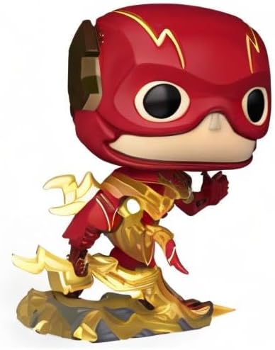 Funko POP Movies The Flash Running - Glow in The Dark - DC Comics - Collectable Vinyl Figure