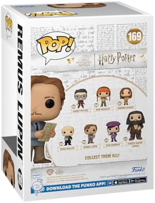 Funko POP Movies Harry Potter Prisoner of Azkaban - Remus Lupin with Map - Collectable Vinyl Figure