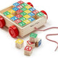 Melissa & Doug Melissa Doug Classic ABC Block Cart 1 Count Pack of 1