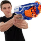 Nerf Elite Disruptor Dart Blaster Reflex Slam Fire Blue Easter Gifts for Amazon
