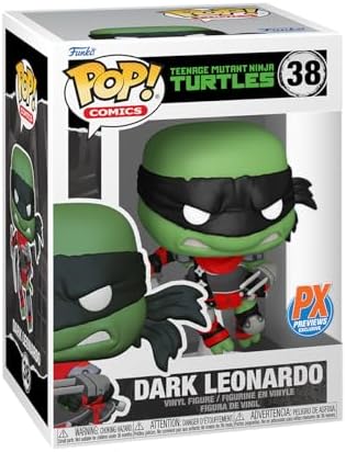 Funko Pop Comics Teenage Mutant Ninja Turtles - Dark Leonardo Previews Vinyl Figure