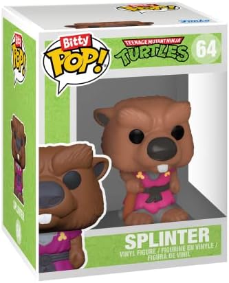 Funko Bitty POP Teenage Mutant Ninja Turtles TMNT - Splinter 4-Pack - Splinter Raphael