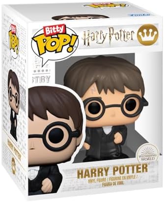 Funko Bitty POP HP GOF - Harry 4-Pack and A Surprise Mystery Mini Figure - 0.9 Inch 2.2