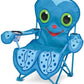 Melissa & Doug Melissa Doug Sunny Patch Flex Octopus Folding Beach Chair For