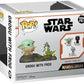 Funko POP Deluxe Star Wars The Mandalorian - Din Grogu The Child Baby Yoda with Froga - Collectable Vinyl Figure