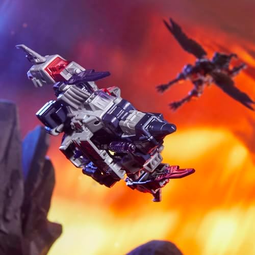 Transformers Legacy United Voyager Class Cybertron Universe Starscream 7-inch Converting