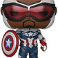 Funko POP Marvel Falcon and The Winter Soldier - Captain America Sam Wilson3.75