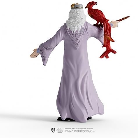 Schleich Wizarding World of Harry Potter 2-Piece Set with Albus Dumbledore Fawkes