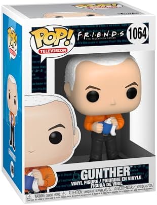 Funko POP TV Friends- Gunther wChase Style May Vary Multicolor One Size