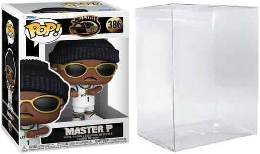 Funko Master P Pop Vinyl Figure No Limit Records Founder Black with Protective Case