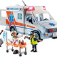 Playmobil Ambulance with and 3 Figures