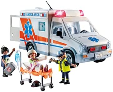 Playmobil Ambulance with and 3 Figures