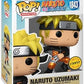 Funko POP Animation Naruto Shippuden - Naruto - Shrkn - 16 Odds for Rare Chase Variant - Metallic - Collectable Vinyl Figure