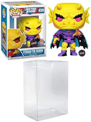 Funko Pop Heroes DC Comics - Etrigan The Demon Chase Previews Bundled with a Byron's