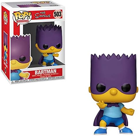 Funko The Simpsons Bart Simpson - Bartman Pop Vinyl Figure Bundled with Compatible Box