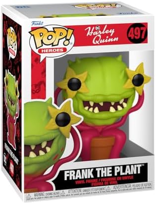 Funko POP Heroes Harley Quinn Animated Series - Frank The Plant - Collectable Vinyl Figure