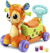 VTech 4-in-1 Grow-with-Me Fawn Scooter Frustration Free Packaging